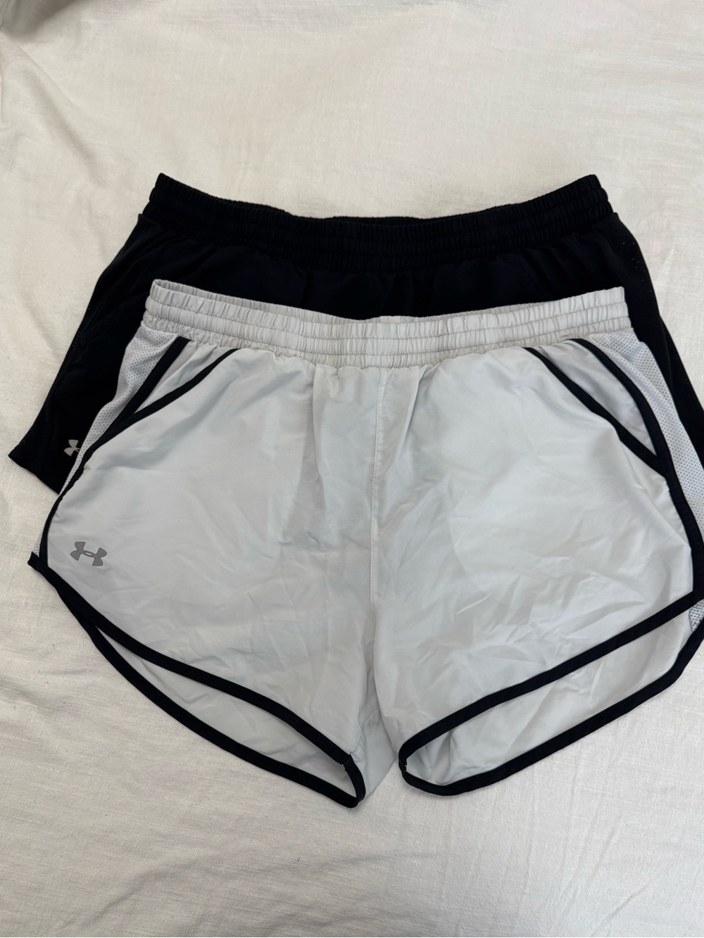 Bundle! Two pairs of Under Armour Shorts - Women's Athletic Running Shorts Large
